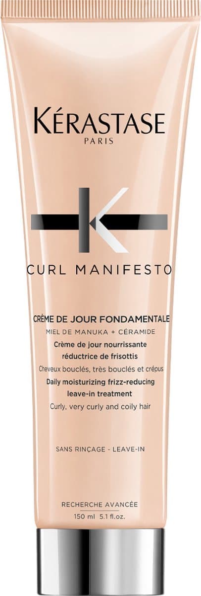 Kérastase Curl Manifesto Crème de Jour Fondamentale - Leave-in Conditioner voor krullen - 150 ml