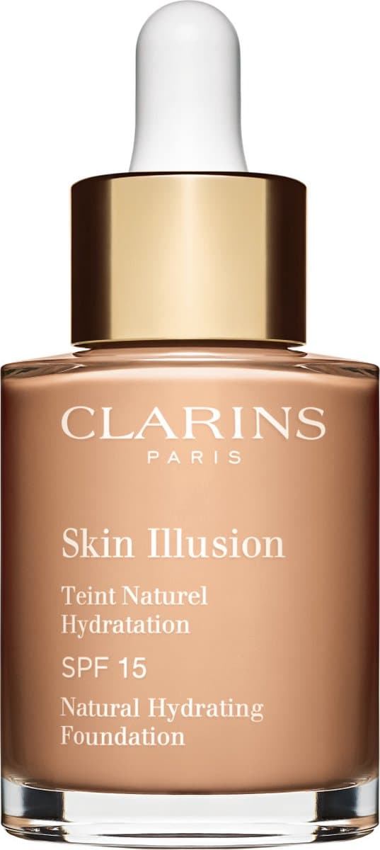 Clarins Skin Illusion SPF 15 Naturel Hydratation - Foundation - 108 Sand - 30 ml
