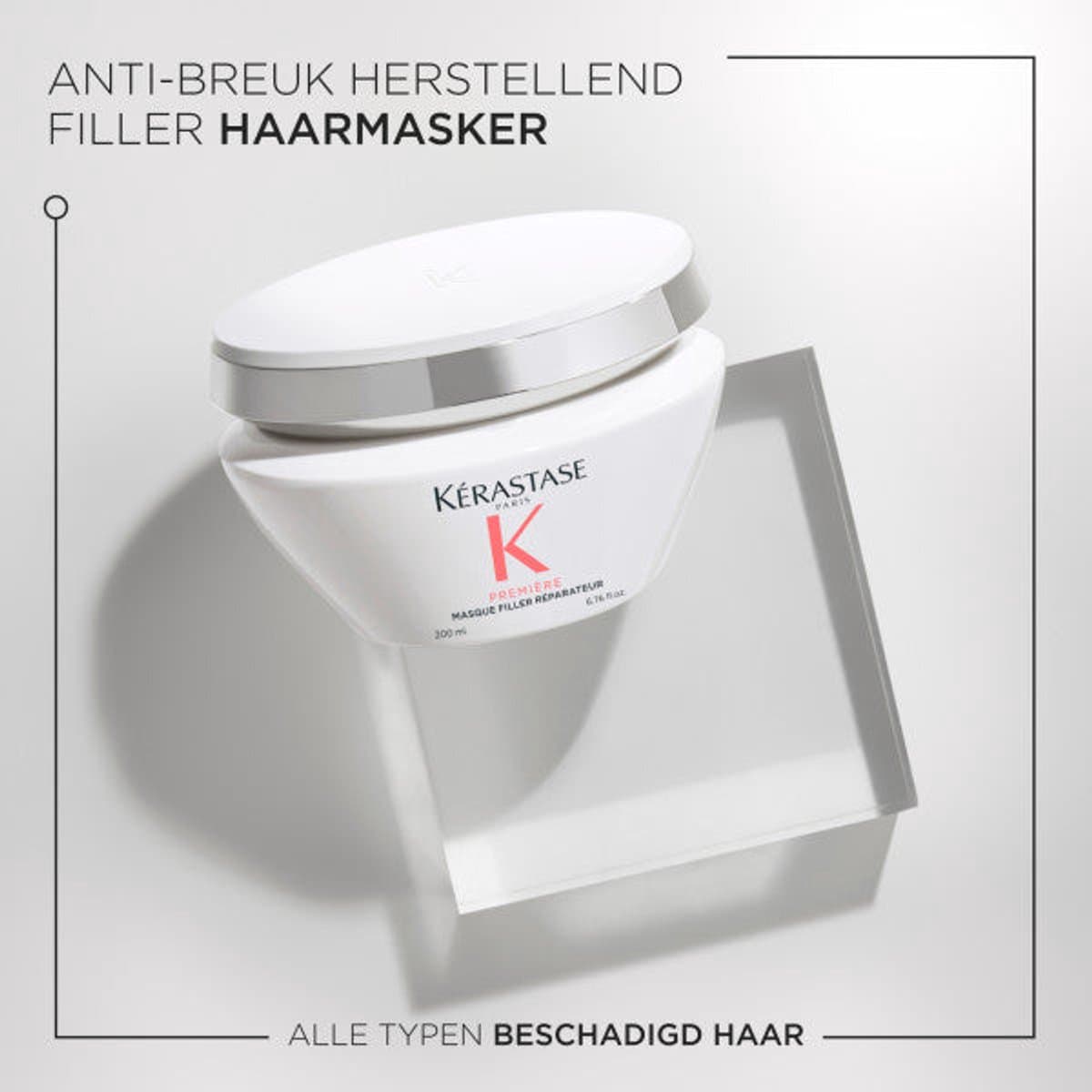 Kérastase Première Masque Filler Réparateur - Hydraterend en herstellend haarmasker - Voor medium tot dik beschadigd haar - 75ml