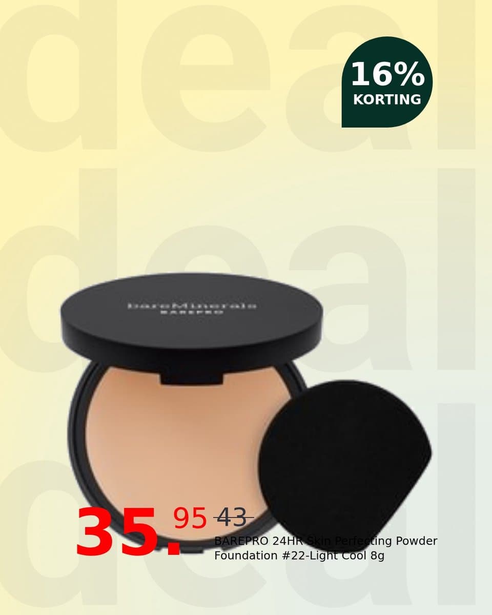 BAREPRO 24HR Skin Perfecting Powder Foundation #22-Light Cool 8g
