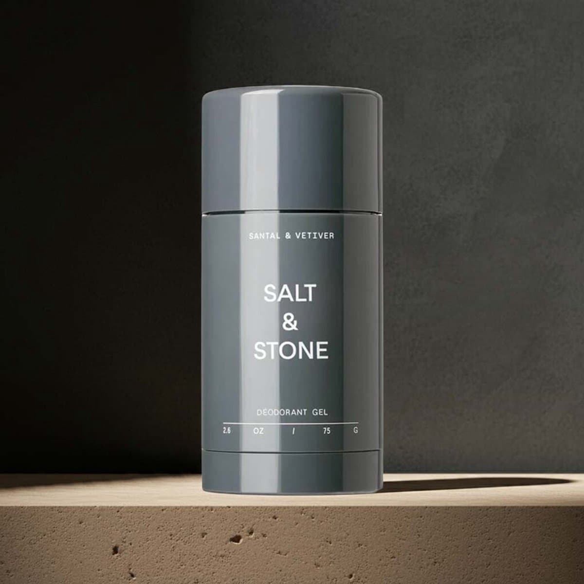 Salt and Stone Deodorant Gel Santal and Vetiver 75 gr. | Deodorant Stick