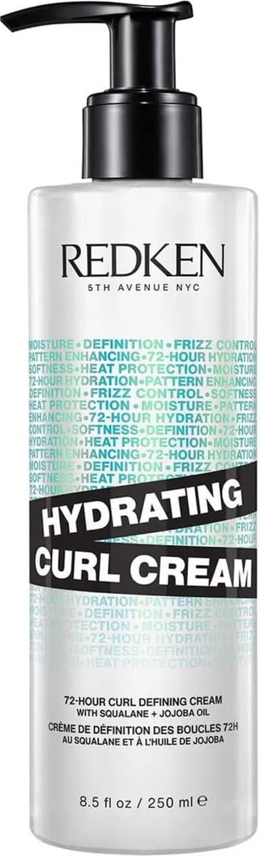 Redken Hydrating Curl Cream - Gedefinieerde en Gehydrateerde krullen - 250ml