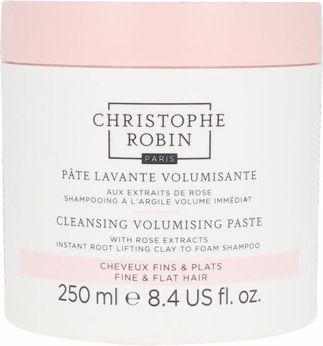 Christophe Robin Cleansing Volumizing Hair Paste Pure with Rose Extracts - 250ml