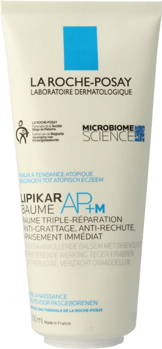 La Roche-Posay Lipikar Baume AP+M Lichaamsbalsem Eco-tube - voor een Droge en Eczeem-Gevoelige Huid - 200ml