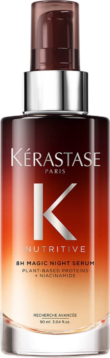 Kérastase Nutritive 8H Magic Night Serum - Leave-in - Voedend Haarserum - Versterkt, Hydrateert & Maakt Stylen Gemakkelijker - Droog Haar - 90ml