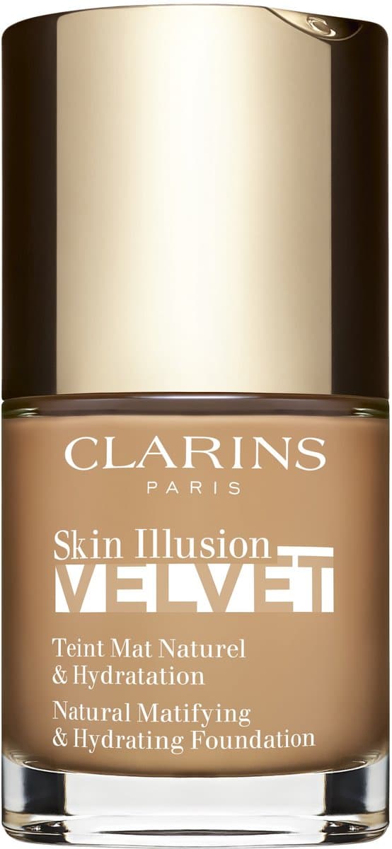 Clarins Foundation Skin Illusion Velvet Natural Matifying & Hydrating Foundation 111N Auburn