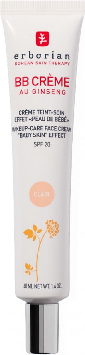 Erborian BB Cream Au Ginseng SPF20 Clair - 40 ml