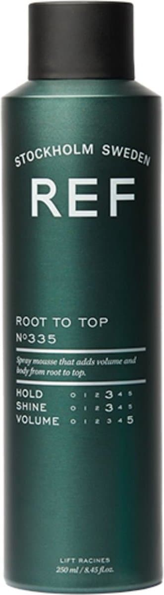 REF Stockholm - Root to Top N°335 - 250ml - Spray Mousse - Extra Volume -Volume Aanzetspray