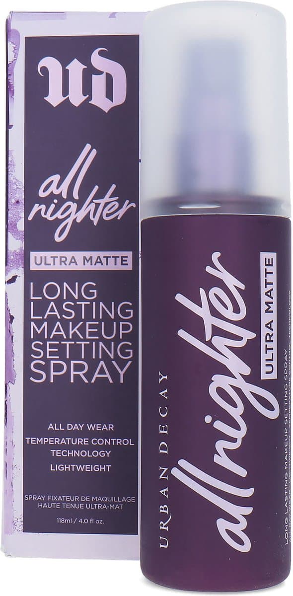 All Nighter Ultra Matte Long Lasting Makeup Setting Spray