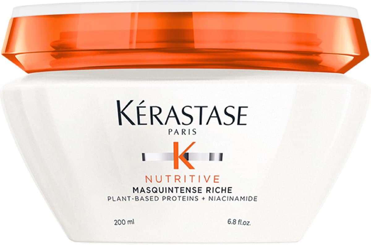 Kérastase - Nutritive - Masque Riche | Haarmasker voor droog- of door zon beschadigd haar - 200 ml.