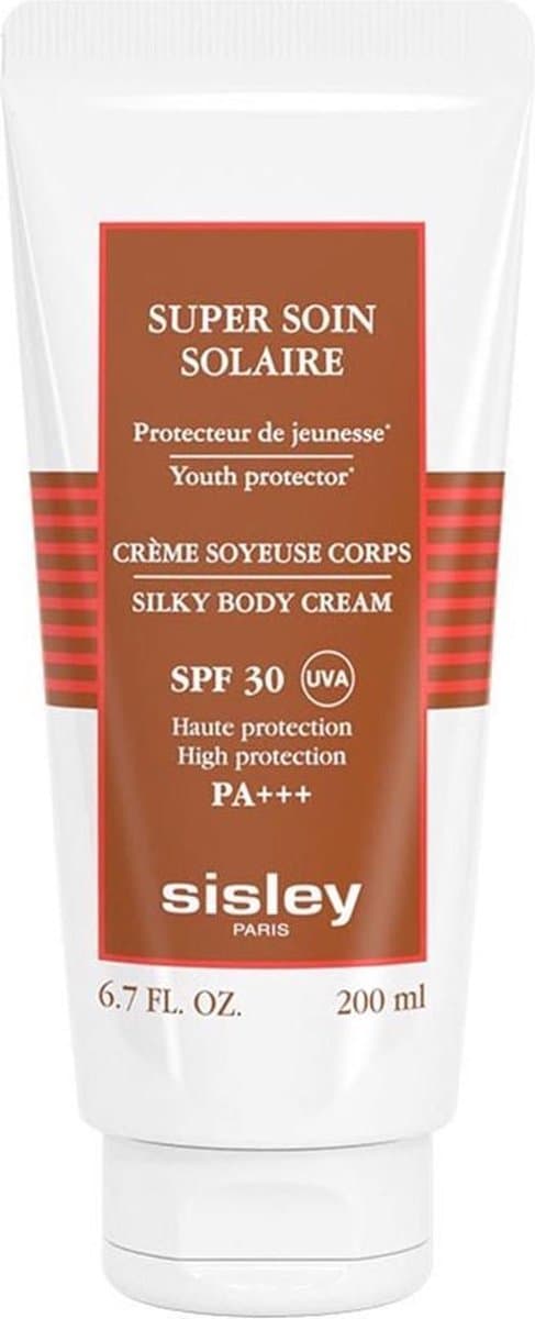 Sisley - Super Soin Solaire Crème Soyeuse Corps - SPF30 - Zonnebrand - 200 ml