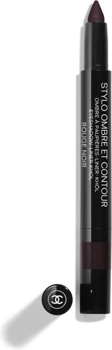 Chanel Stylo Ombre Et Contour Eyeshadow Liner Khol 08 Rouge Noir