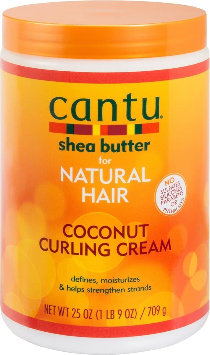 Styling Crème Cantu Butter Natural Hair Coconut Curling Crema (709 g)