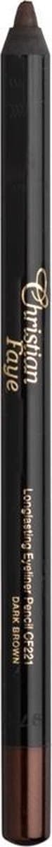Christian Faye Long Lasting Gel Eyeliner Pencil Dark Brown 1,5gr