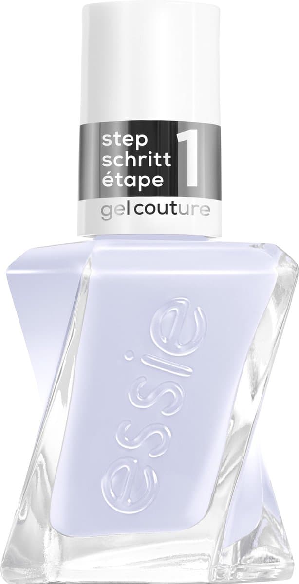 essie Gel Couture nagellak - 450 posture - grijze gelnagellak zonder UV-lamp - voor je eigen gelmanicure thuis - tot wel 15 dagen glanzend - grijs -...