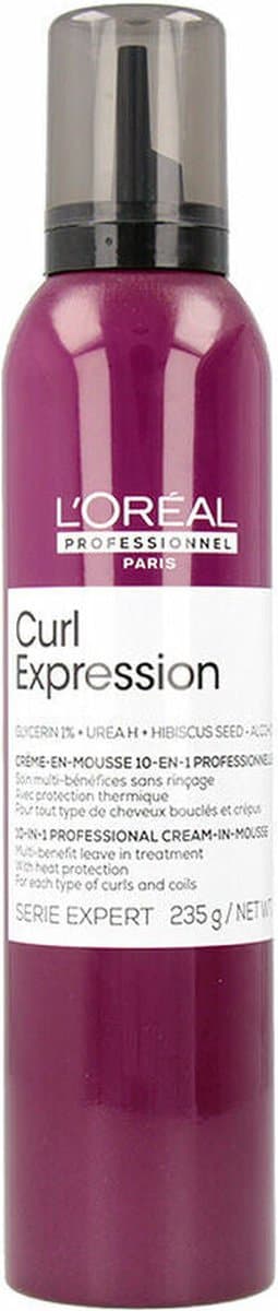 Reconstructive Mousse L'Oreal Professionnel Paris Curl Expression Multifunction Curly Hair 10-in-1 (230 ml)