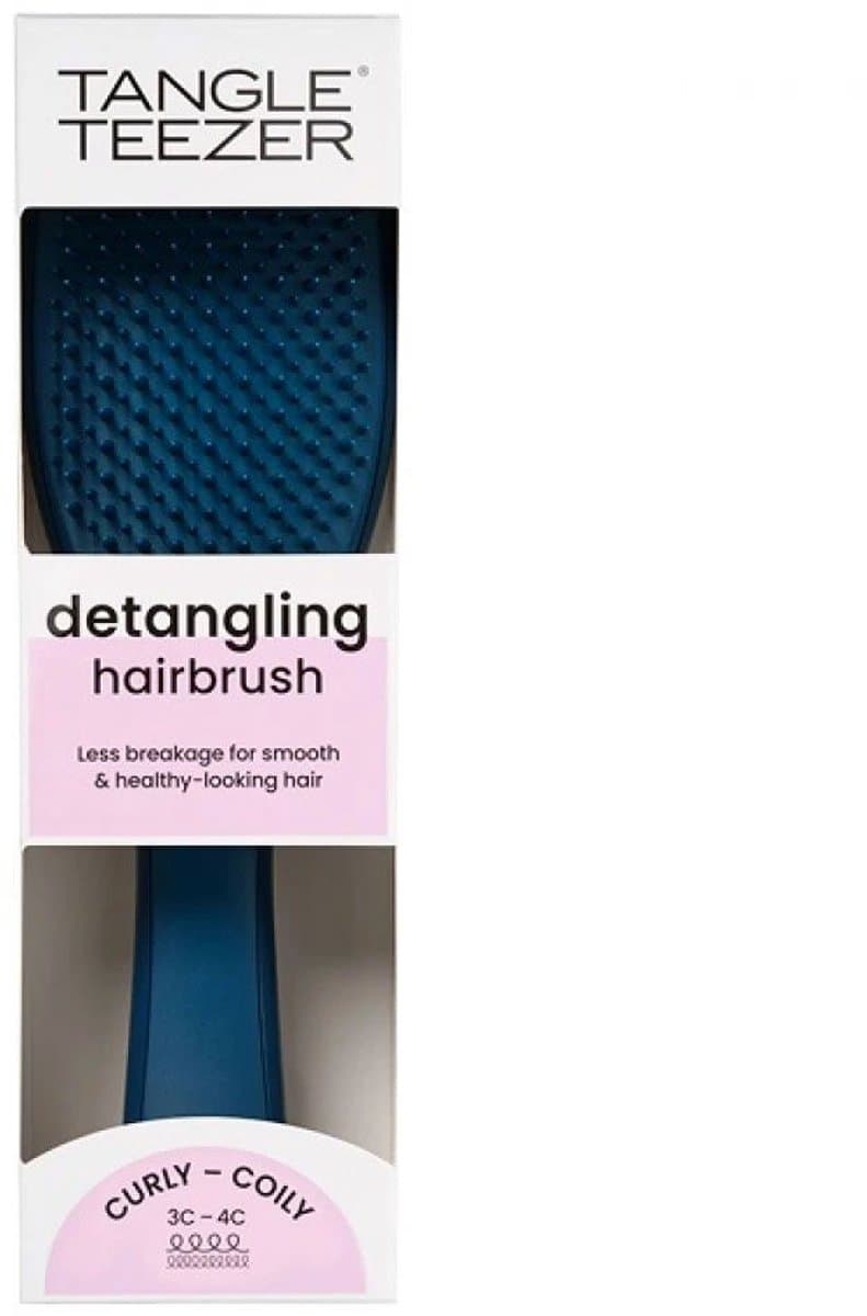 Tangle Teezer The Borstel Detangler Naturally Curly Galactic Blue 1St