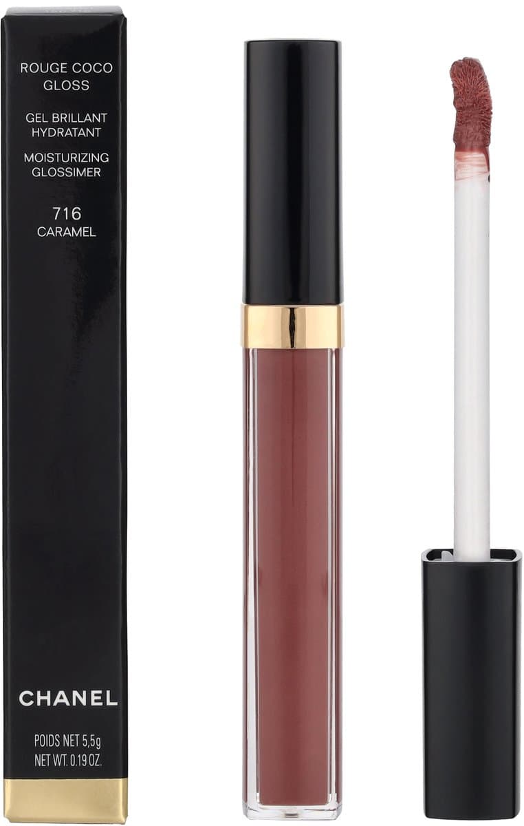 Chanel Rouge Coco Gloss Moisturizing Glossimer - 716 Caramel - lipgloss