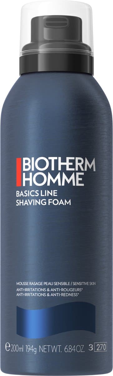 Biotherm Homme Basics Line Scheerschuim - voor gevoelige huid - 200ml