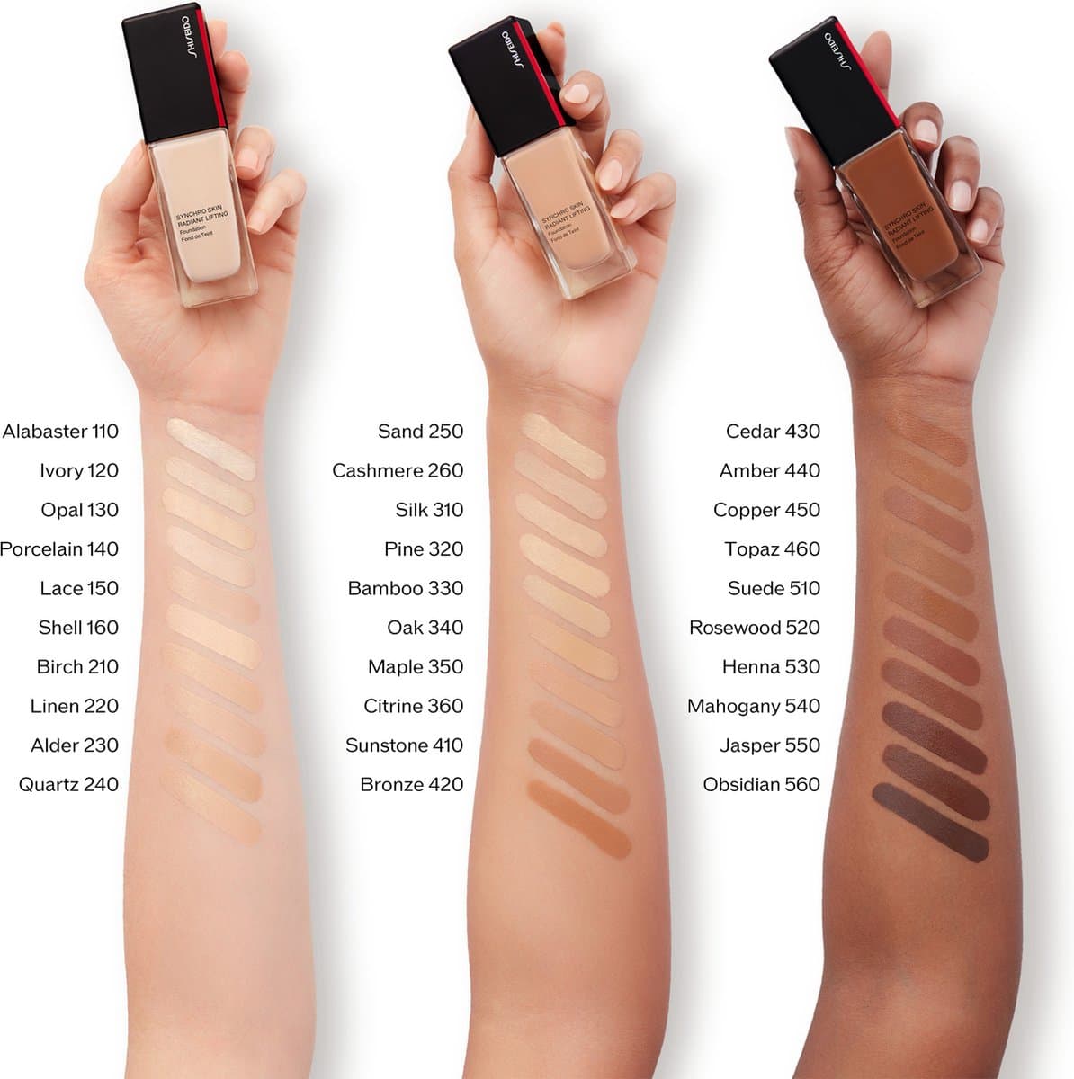 Shiseido Synchro Skin Radiant Lifting | 450 - Copper | Foundation 30ml - 450 Copper