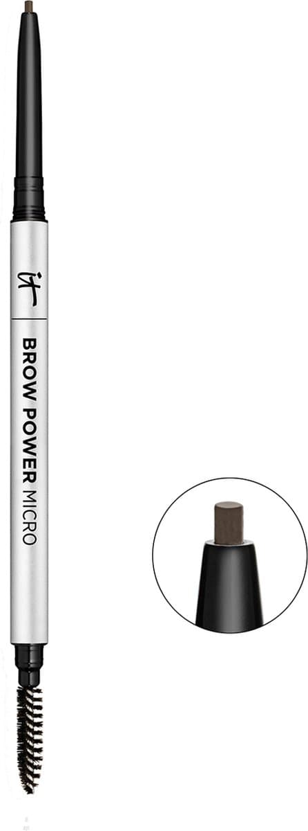 IT Cosmetics Brow Power Micro Eyebrow Pencil Wenkbrauwpotlood - Met Ingebouwde Borsteltje - Universal Taupe
