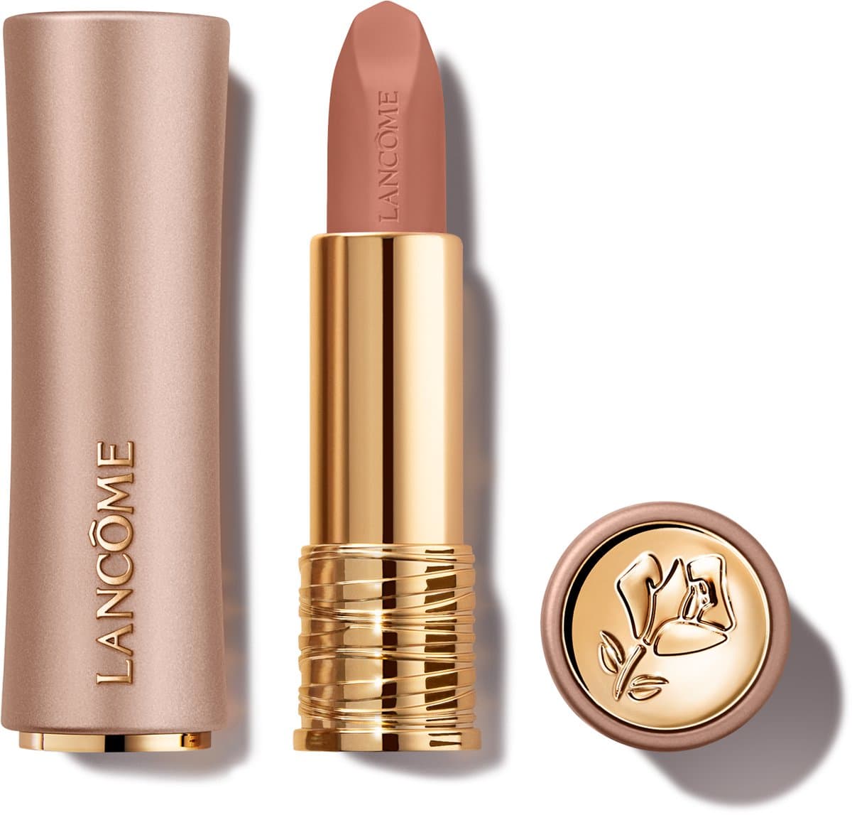 Lancôme L'Absolu Rouge Intimatte Lippenstift - Fluweelzachte Lippen - Zacht Matte Finish - 210 Unspoken Feelings