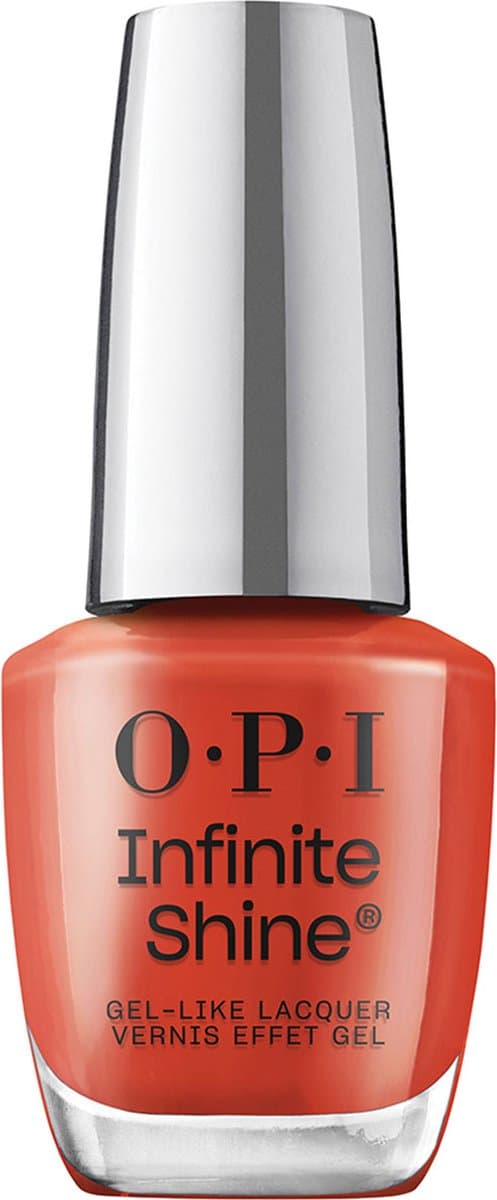 OPI - Infinite Shine - Knock 'Em Red - 15ml - Rode Nagellak