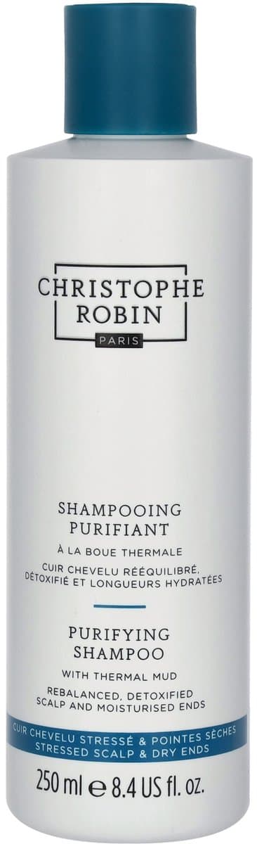 Zuiverende Shampoo Christophe Robin Thermal Mud (250 ml)