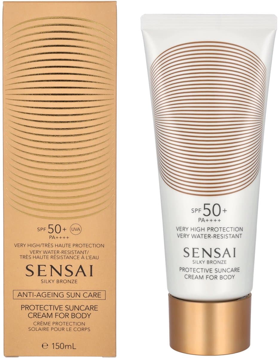 Sensai Zonverzorging Silky Bronze Crème Protective Cream For Body SPF50+ 50ml
