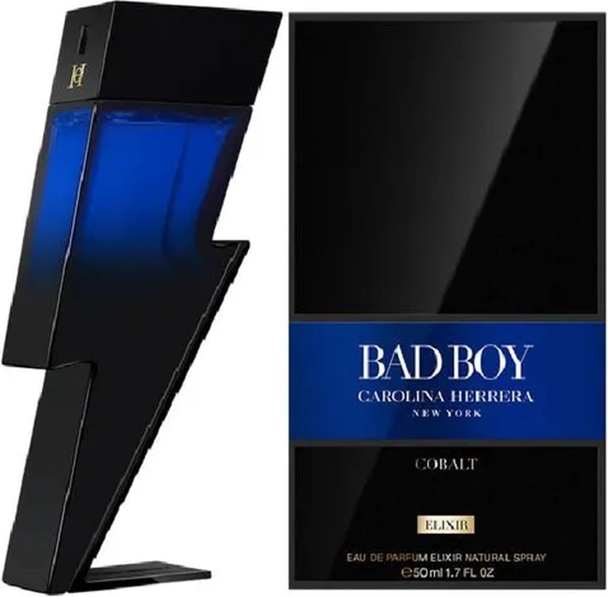 Carolina Herrera Bad Boy Cobalt Elixir - 50 ml - eau de parfum spray - herenparfum
