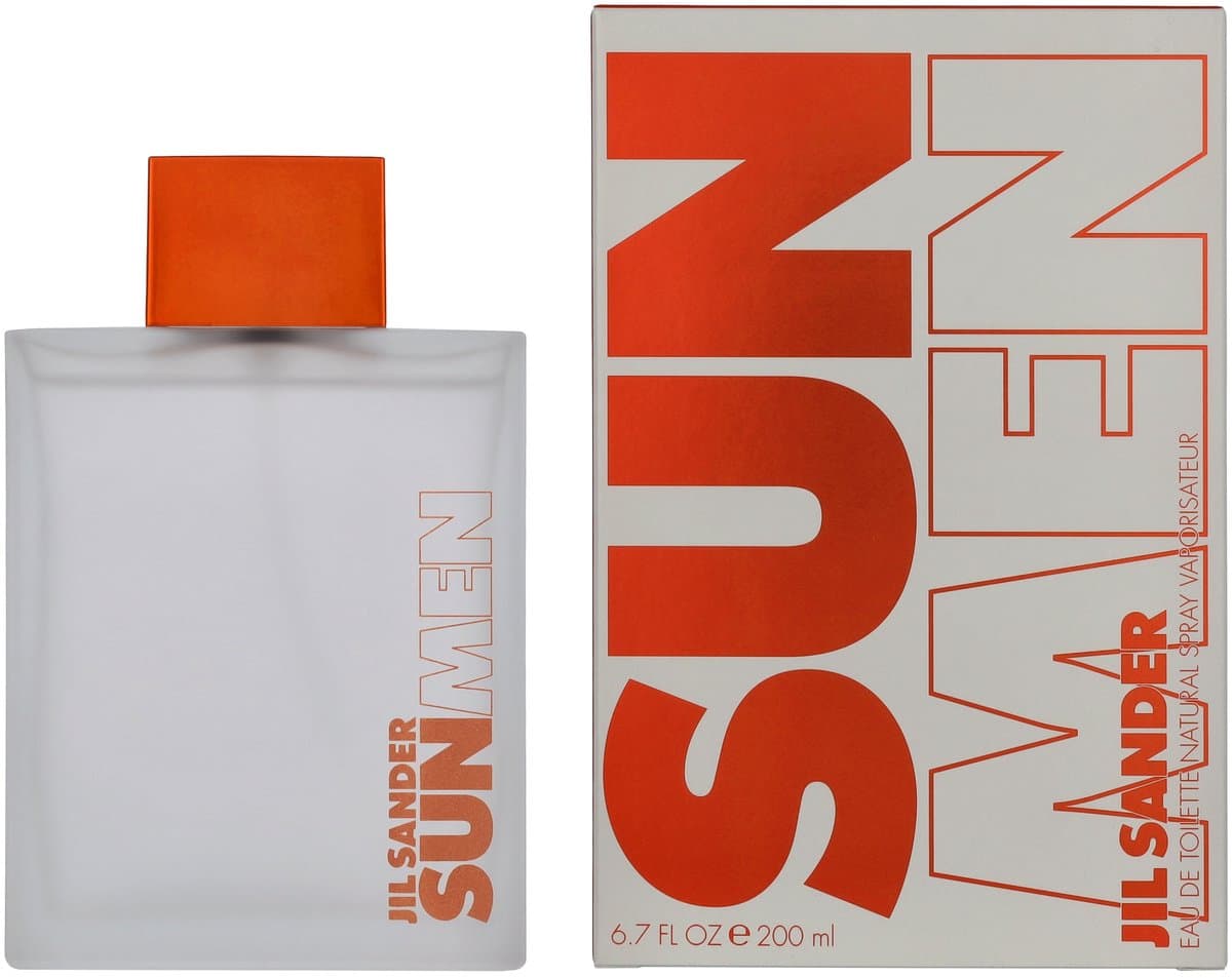 Jil Sander Sun 200 ml - Eau de Toilette - Herenparfum