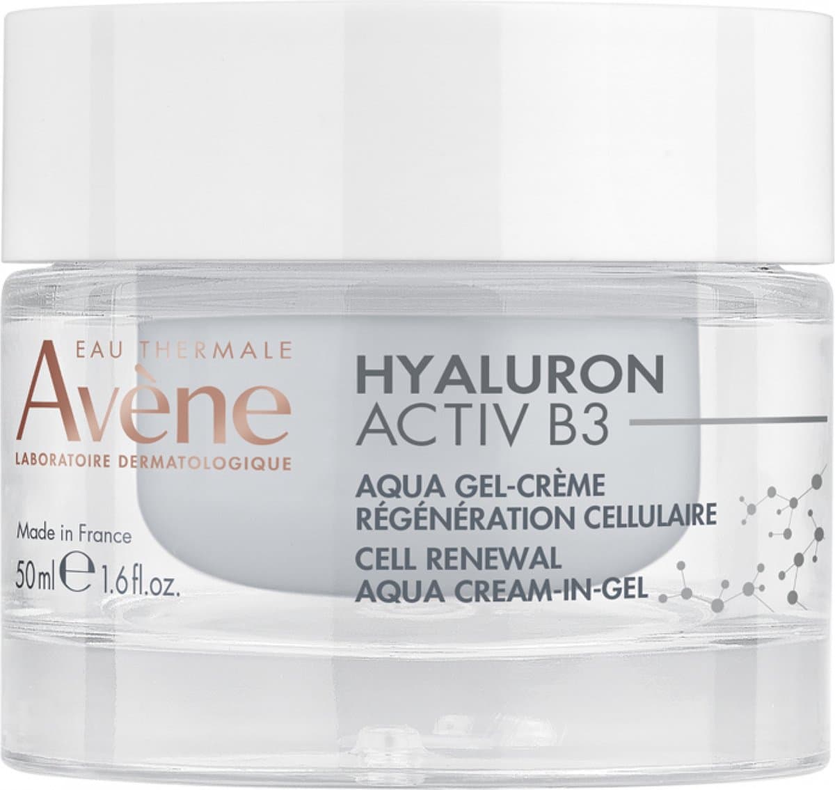 Avène Hyaluron Activ B3 Vochtinbrengende en Celvernieuwende Gel-Crème 50 ml