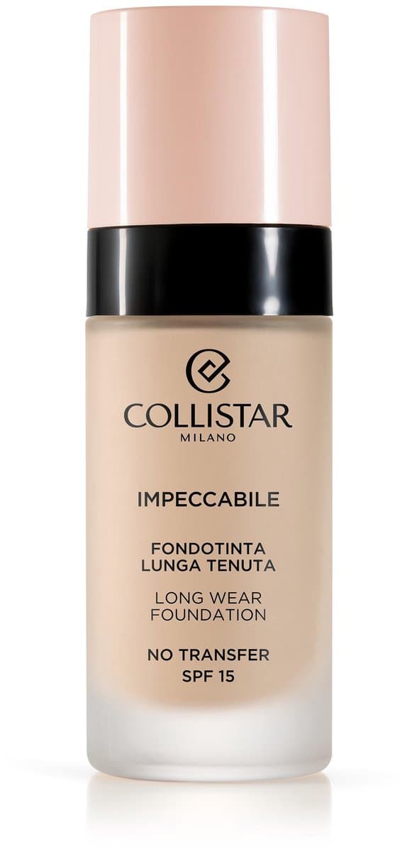 Collistar Make-Up Long Wear Foundation Impeccable 1R Avorio Rosato 30ml