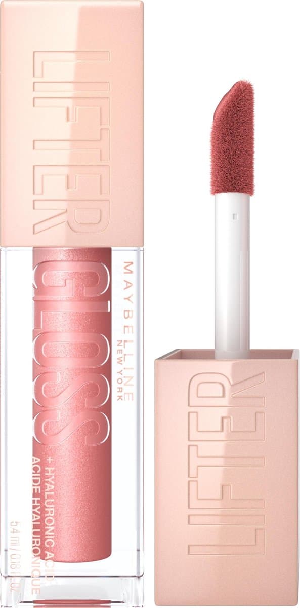 Maybelline New York - Lifter Gloss Lipgloss - 3 Moon - Roze - Glanzende Lipgloss - Lippen met een glossy, vollere look - 5,4ml