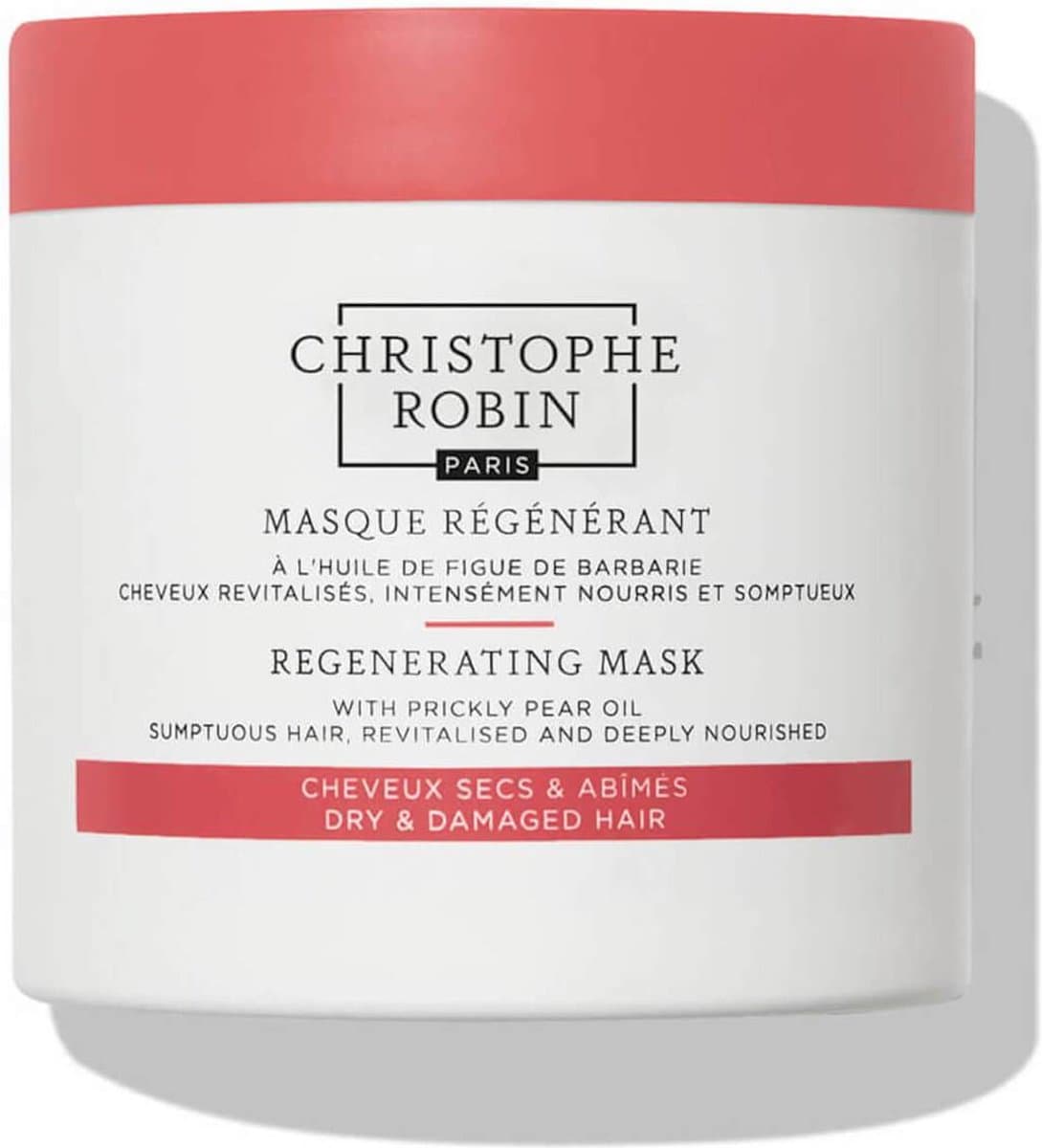 Christophe Robin Regenerating Mask with Prickly Pear Hair Oil - 250ml