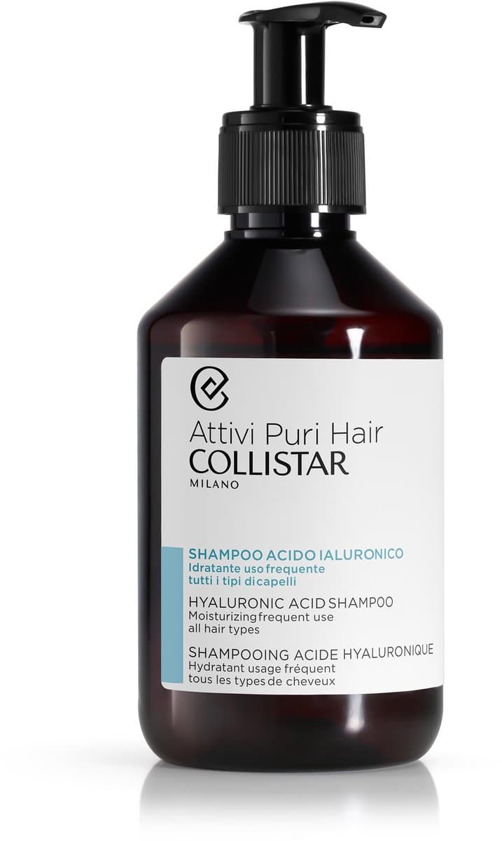 Collistar Attivi Puri Hair Hyaluronic Acid Shampoo - 250 ml