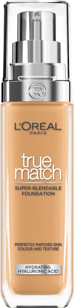 L’Oréal Paris True Match Foundation - 4.5D/W - Natuurlijk Dekkende Foundation met Hyaluronzuur en SPF 16 - 30 ml - Vegan