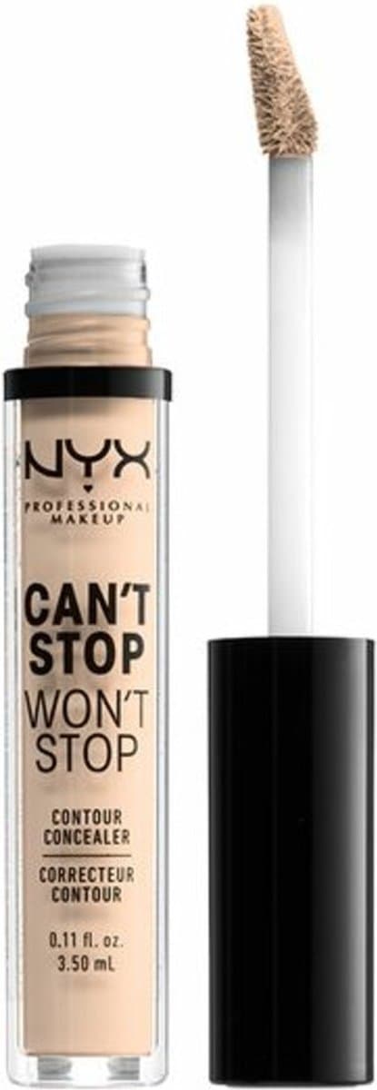 Nyx Professional Makeup Can't Stop Won't Stop Concealer - Light Ivory - Concealer - Licht