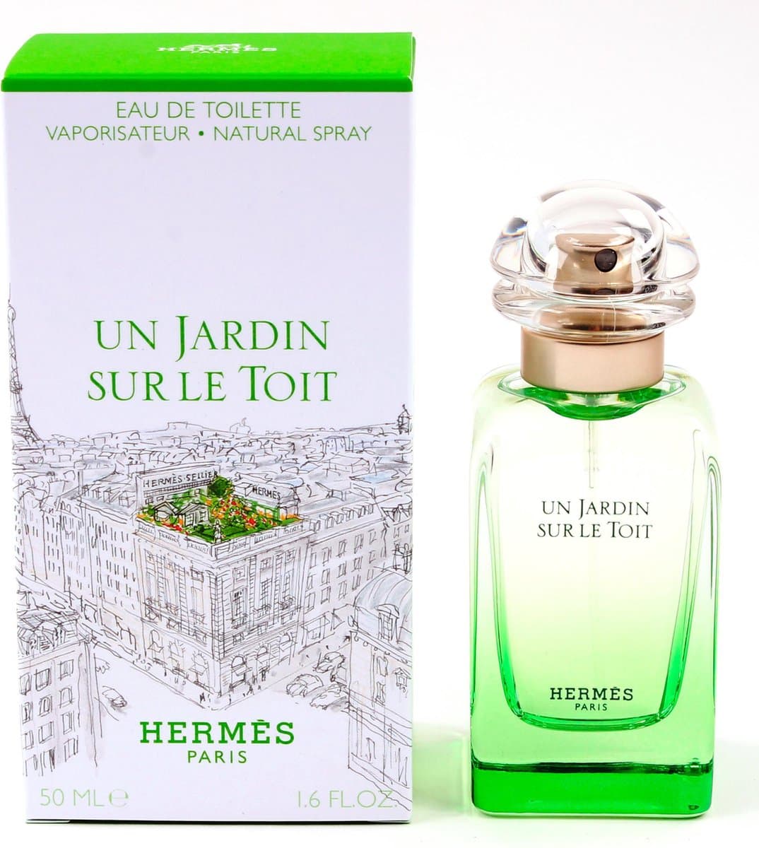 Hermès Un Jardin Sur Le Toit - 50 ml - eau de toilette spray - unisexparfum