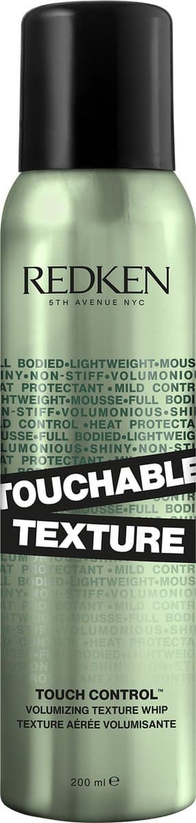Redken Touchable Texture – Haarmousse voor volume en textuur – 200 ml