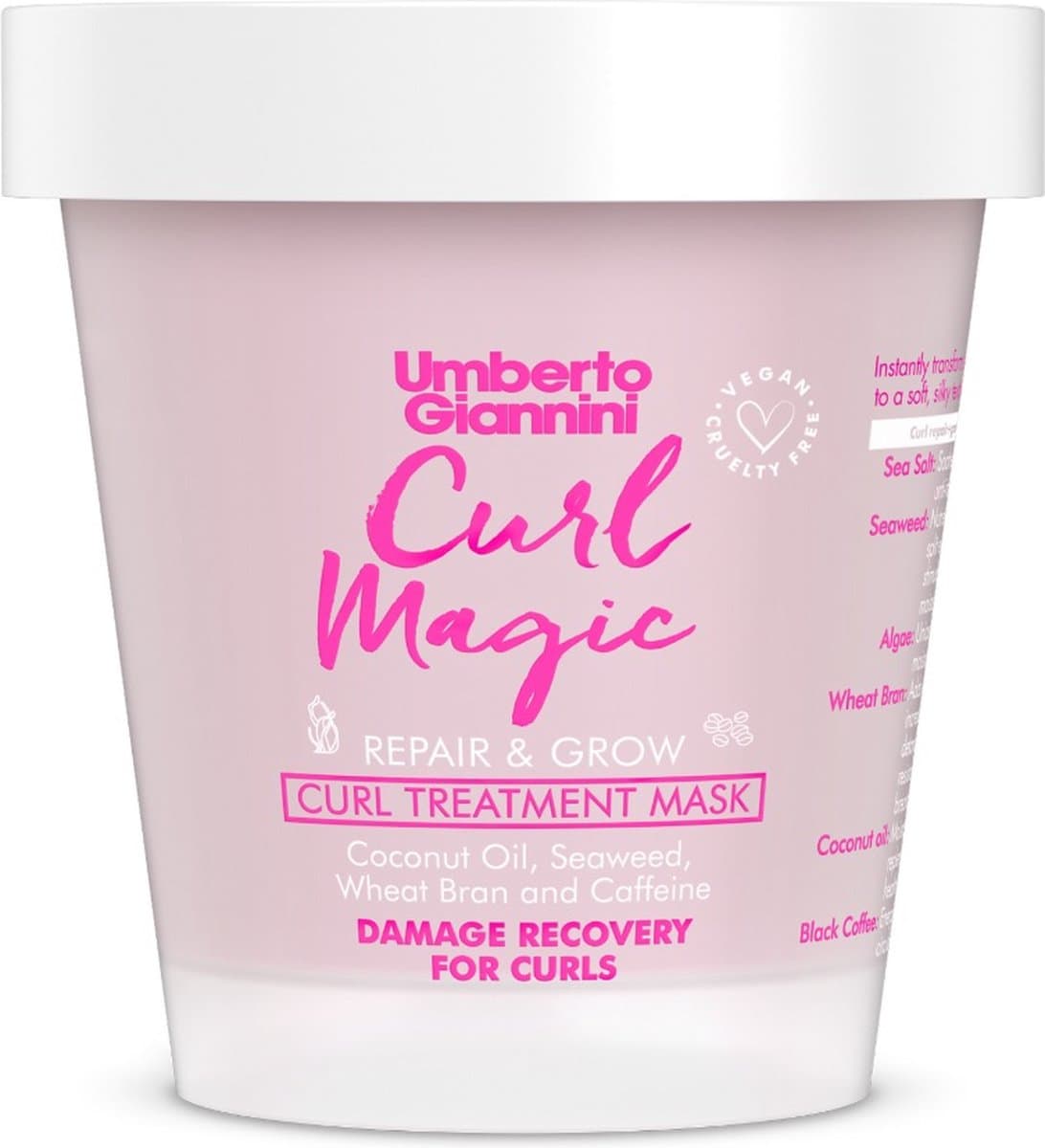 Umberto Giannini - Curl Magic Repair & Grow Mask - 210g
