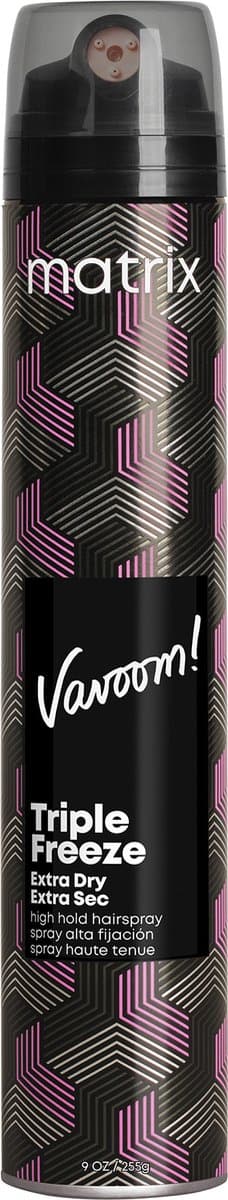 Matrix Vavoom Triple Freeze Extra Dry – Haarspray met een sterke fixatie – 300 ml