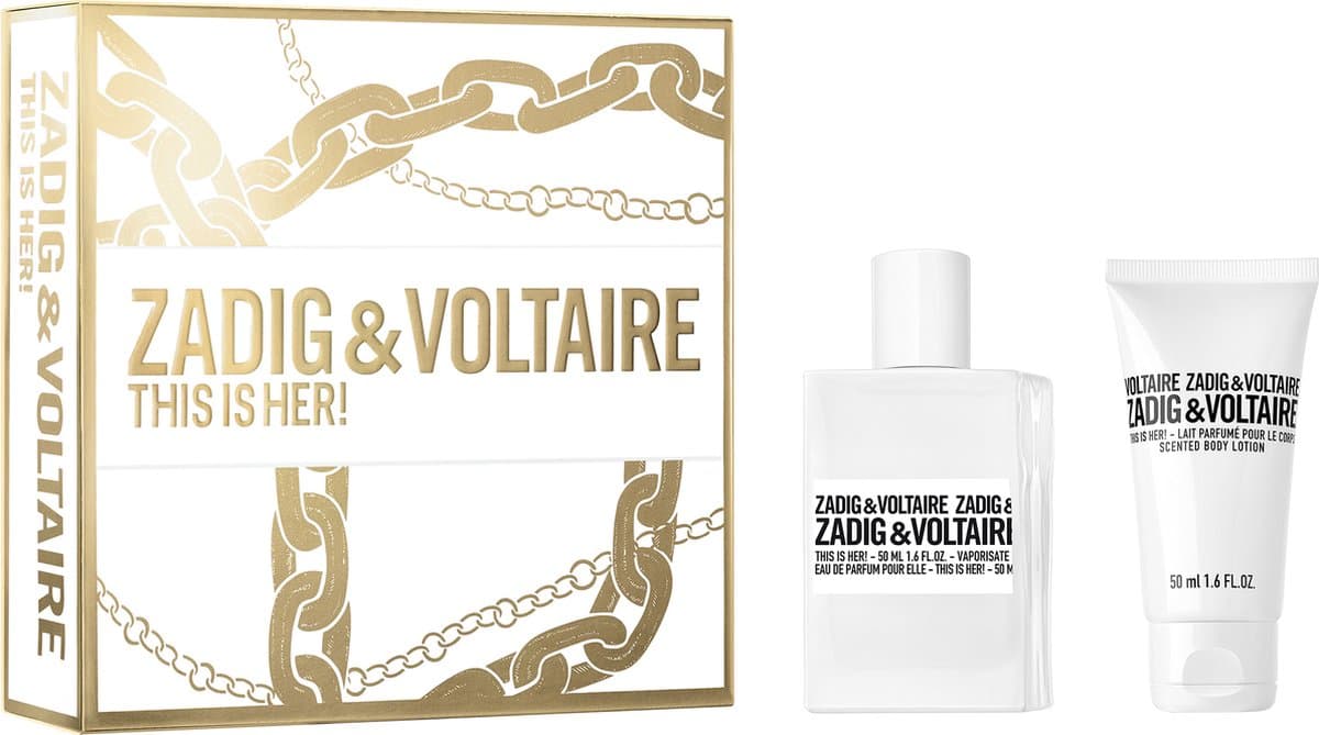 ZADIG&VOLTAIRE - This is Her! Eau de Parfum 50 ml + Body Lotion 50 ml