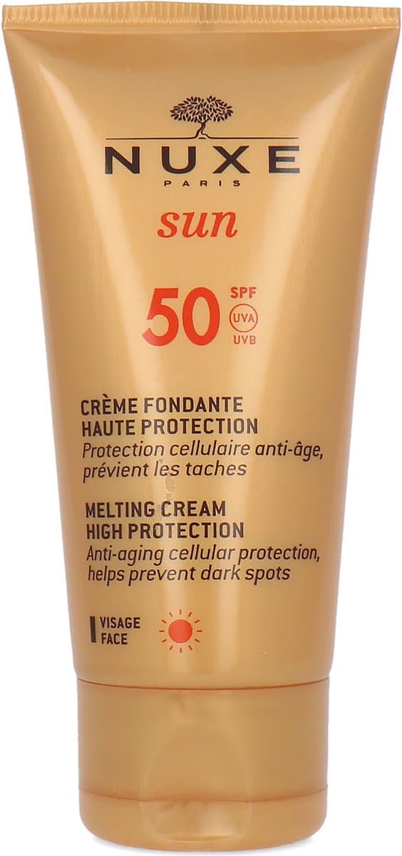 Nuxe Sun Melting Cream High Protection Zonnecrème SPF50 - Zonnebrand - 50 ml
