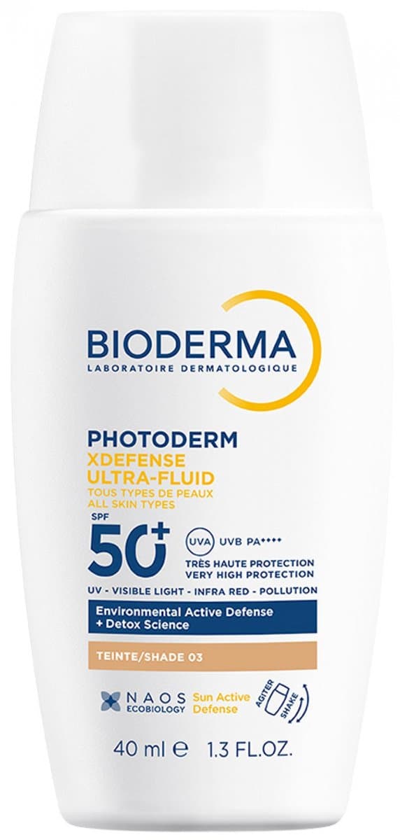 Bioderma Photoderm XDefense Ultra-Fluid SPF50+ Getint 40 ml (Tint: 03)
