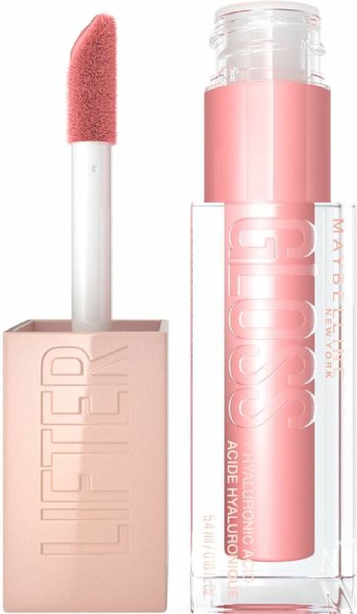 Maybelline New York Lifter Gloss Lipgloss 6 Reef Gloss Brillant - Rose Transparent - hoge glans - 5,4ml