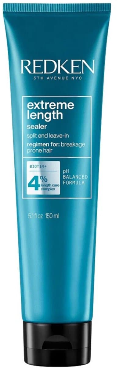 Redken Extreme Length - Sealer - Split End Leave-In - Treatment voor Breekbaar Haar - Haarmasker - 150 ml