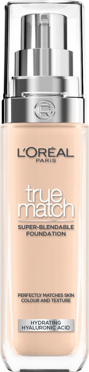 L’Oréal Paris True Match Foundation - 2. R/C- Natuurlijk Dekkende Foundation met Hyaluronzuur en SPF 16 - 30ml - Vegan
