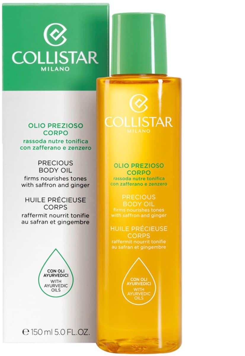 Collistar Precious Body Oil - 150 ml - verzorgende huidolie en massage olie 2-In-1