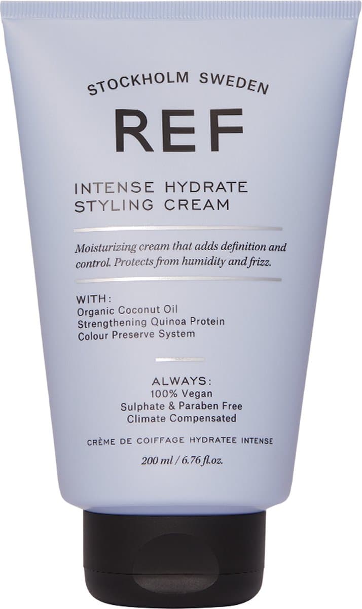 REF Stockholm - Intense Hydrate Styling Cream 200ml - Styling crème - Krullen - Leave in - Hydratatie - Moisture